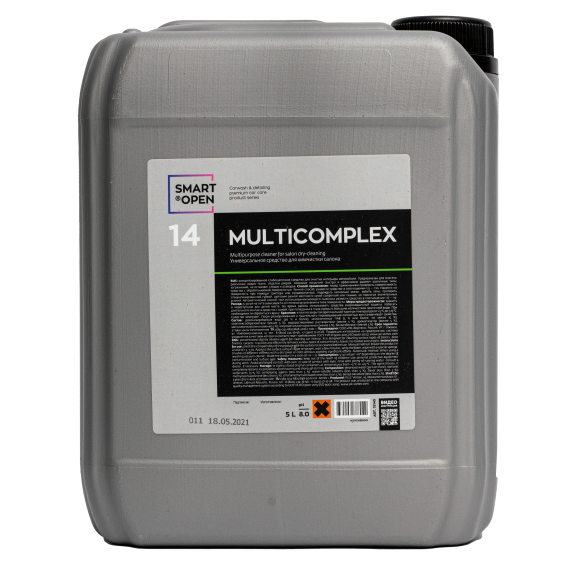 Smart Open  MULTICOMPLEX 14 Универсальное средство для химчистки салона  (5л)