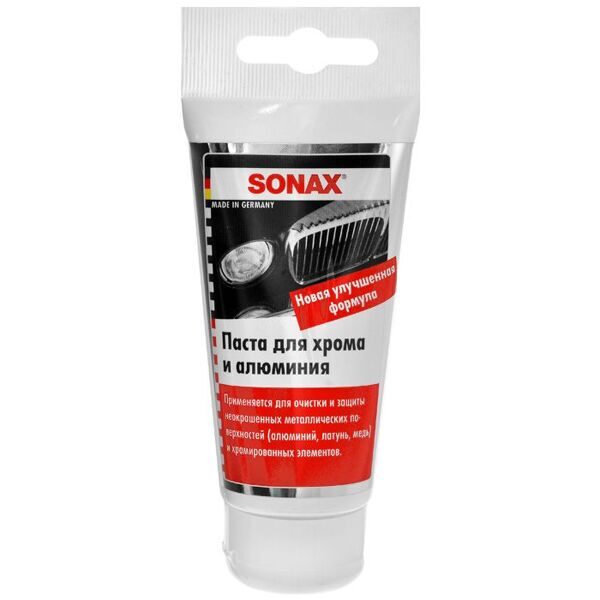 SONAX - Паста для хрома и алюминия (75мл.)