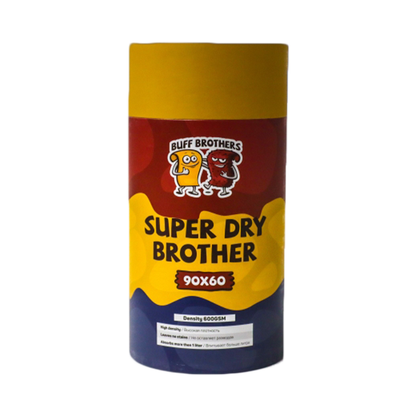 SUPER DRY BROTHER GOLD (90x60) - Микрофибра для сушки BUFF BROTHERS