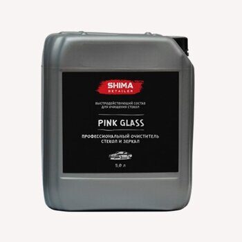 SHIMA DETAILER "PINK GLASS" (5 л) - Профессиональный очиститель стекол и зеркал