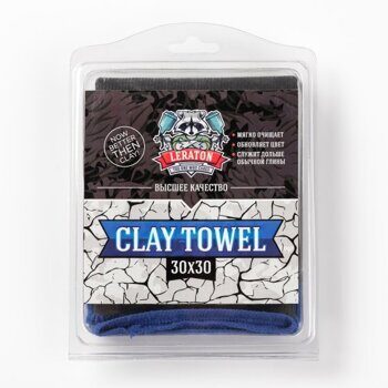 CLAY TOWEL CL5 (30x30) - Полотенце-автоскраб
