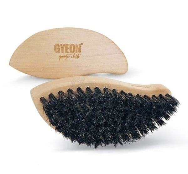 LeatherBrush -  щетка из конского волоса на деревянной ручке для очистки кожи, GYQ531