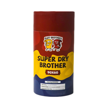 SUPER DRY BROTHER MAROON (90x60) - Микрофибра для сушки BUFF BROTHERS