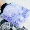 Color-pop wash mitt (пурпурная, 20x25cm) - Рукавица для мойки кузова плюшевая особомягкая