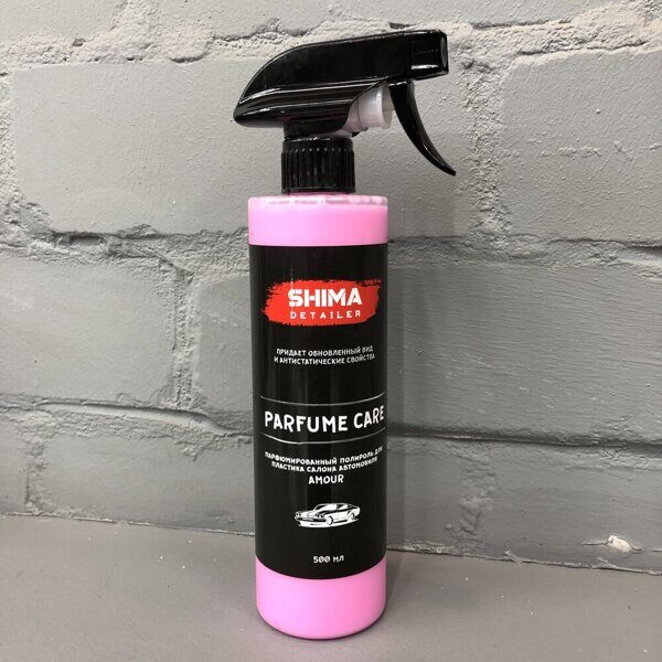 Shima Parfume care AMOUR - Парфюмированный полироль для пластика салона автомобиля 500мл