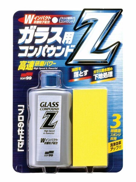 Очиститель стекол абразивный Glass Compound Z, 100 мл