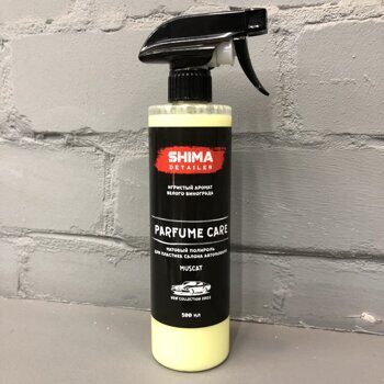 Shima  Parfume care MUSCAT - Парфюмированный полироль для пластика салона автомобиля 500мл