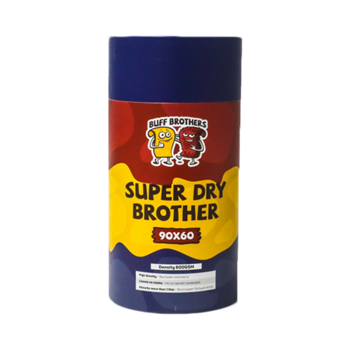 SUPER DRY BROTHER DARK BLUE (90x60) - Микрофибра для сушки BUFF BROTHERS